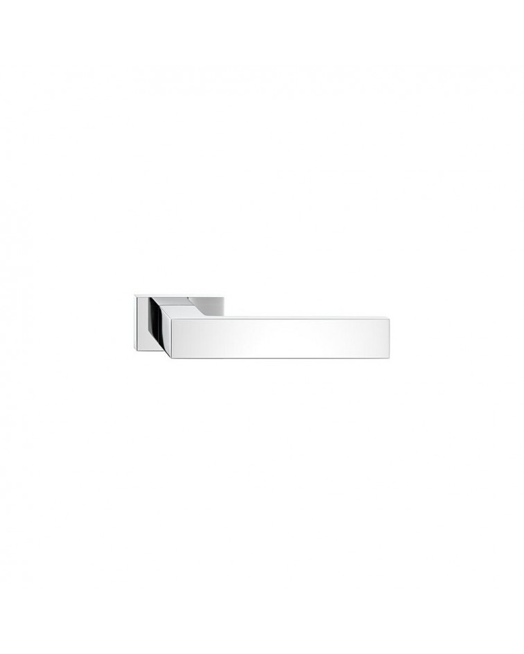 Puxador de porta cromado polido Focus design
