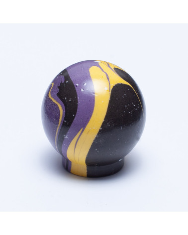 Puxador de móvel em madeira de faia Violet Lune Ebru