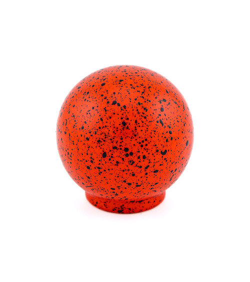 Botão de móvel em madeira de faia vermelho e preto Misto