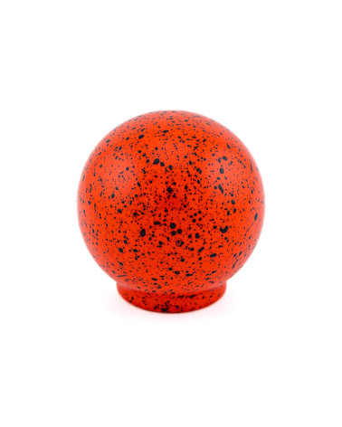 Botão de móvel em madeira de faia vermelho e preto Misto