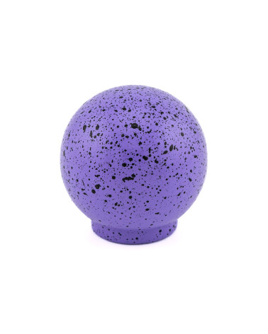 Botão de móvel em madeira de faia violeta e preto Mistura
