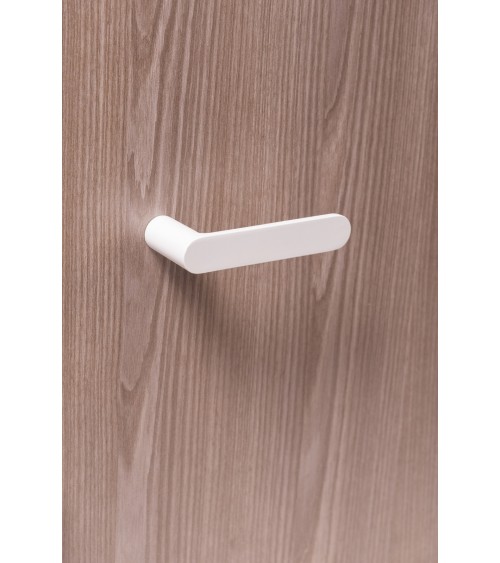 Puxador de porta branco sem placa VERUM Pure, design minimalista 2022 - puxador design