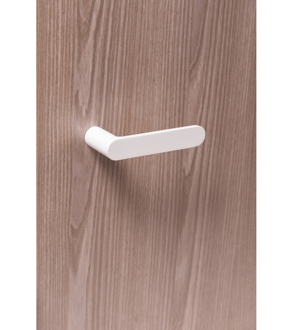 Puxador de porta branco sem placa VERUM Pure, design minimalista 2022 - puxador design