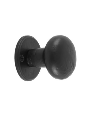 PAR BOTÃO DE PORTA PHR /50 FERRO ENVELHECIDO - PRETO (VO) 45mm