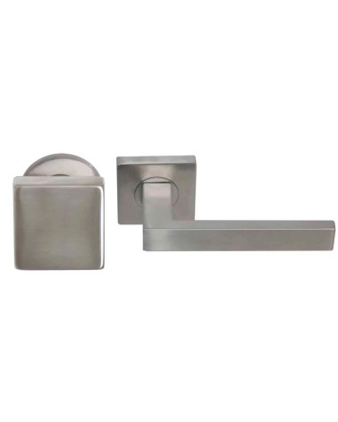 Conjunto de puxadores de patamar em inox para uso intensivo - modelo Majestea/Quatre