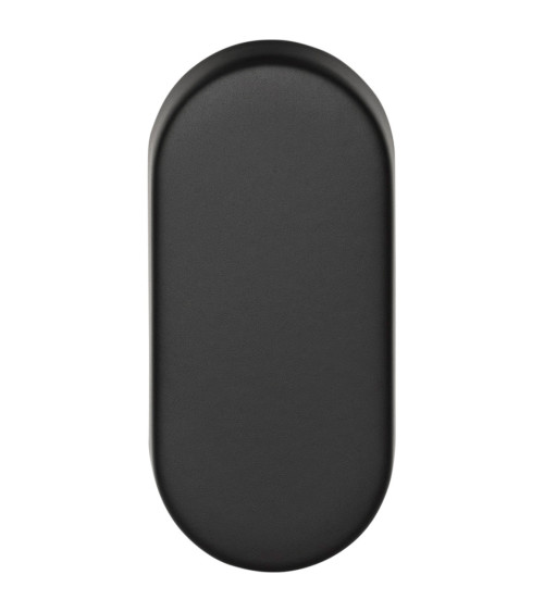 Escudo de porta oval cego para Formani Basics preto