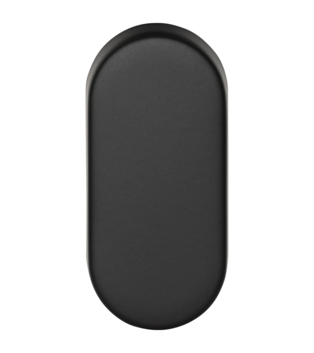 Escudo de porta oval cego para Formani Basics preto