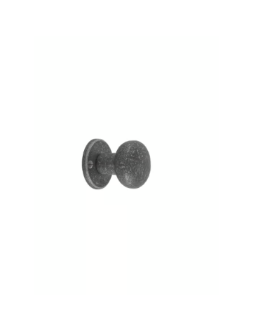 PAR BOTÃO DE PORTA PHR /50 FERRO ENVELHECIDO - (VO) 45mm
