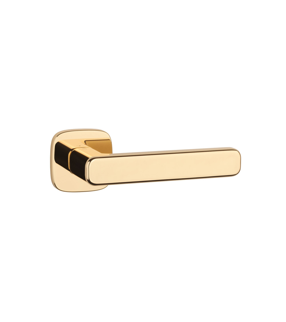 Puxador de porta dourado polido IXIA puxador design