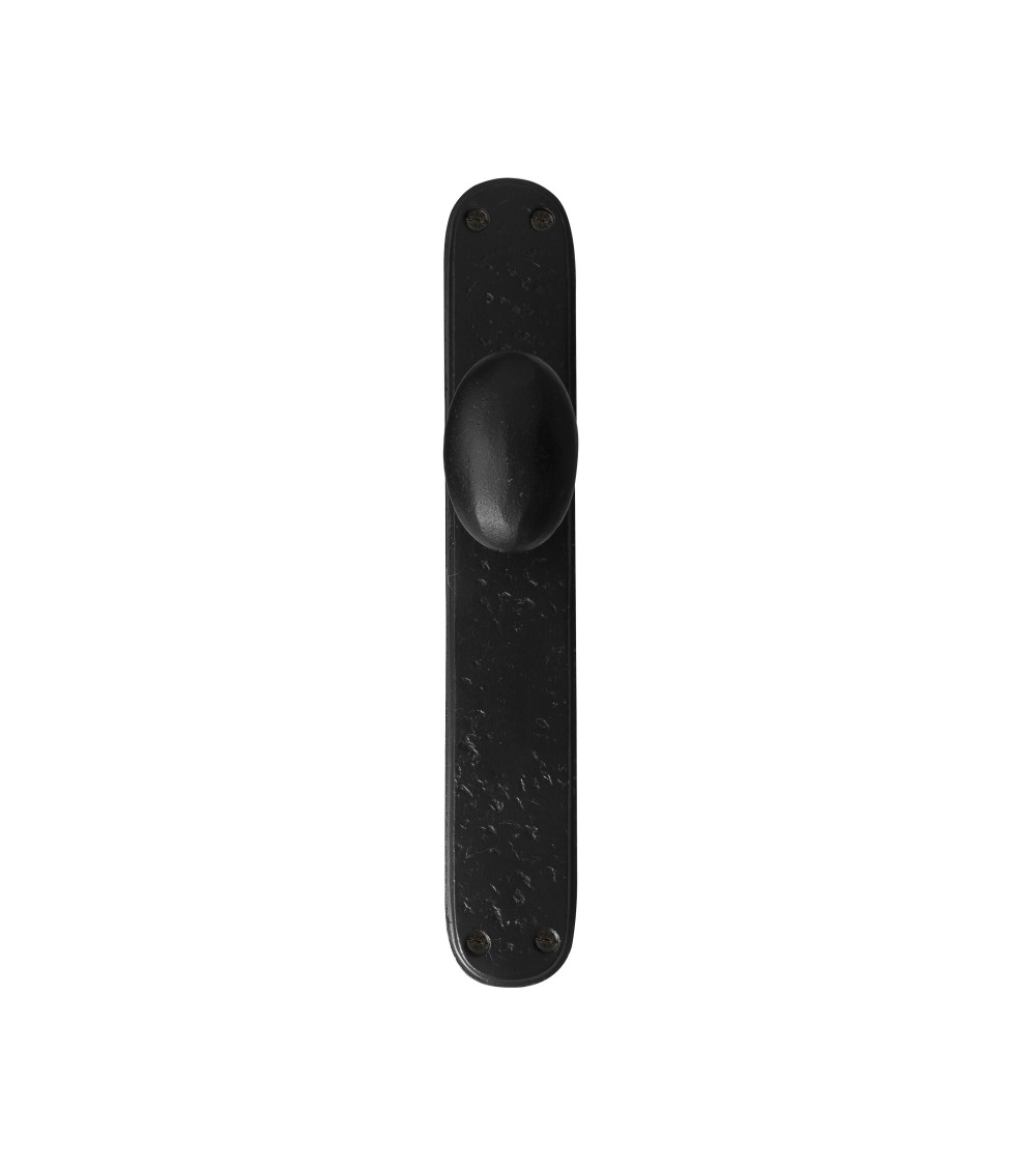 Puxador de porta enferrujado em ferro 1018 - puxador design