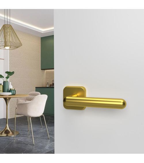 Puxador de porta NOX em ouro polido design
