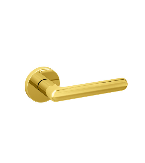 Puxador de porta ouro polido NOX ferragens design