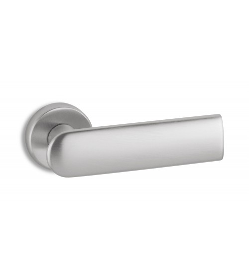 Puxador de porta cromado acetinado ENTO REFLEX