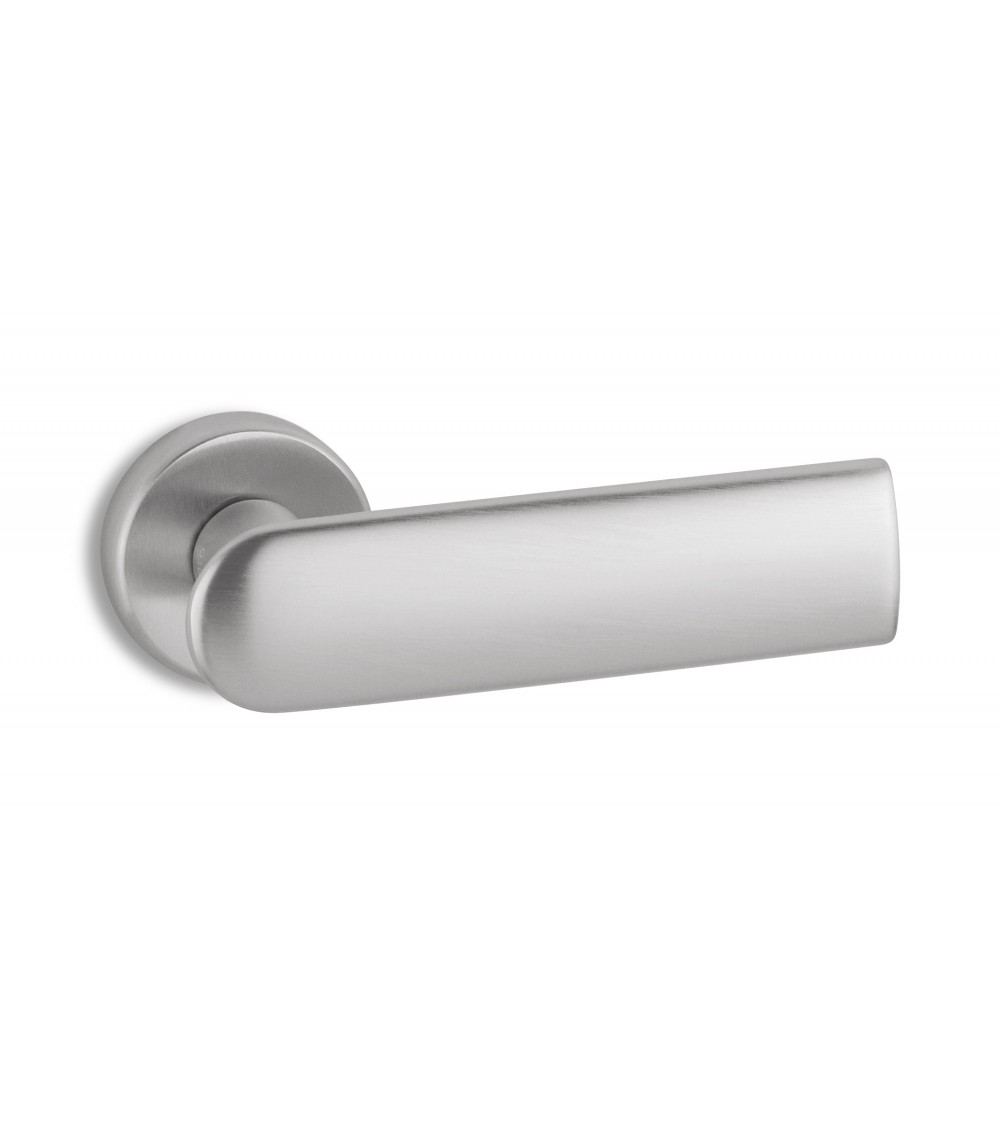 Puxador de porta cromado acetinado ENTO REFLEX