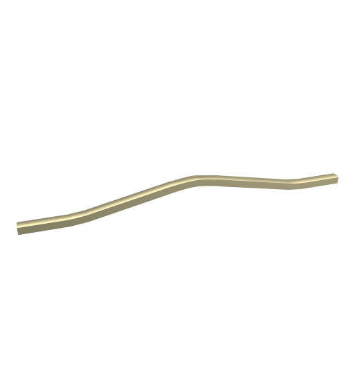 Puxador de móvel anodizado dourado APRO-1 puxador design