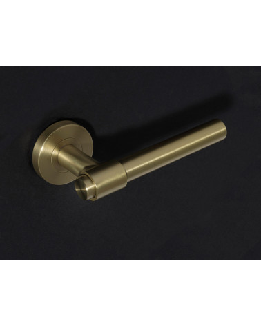 Puxador Iraty Dourado Acetinado PVD Grau 3