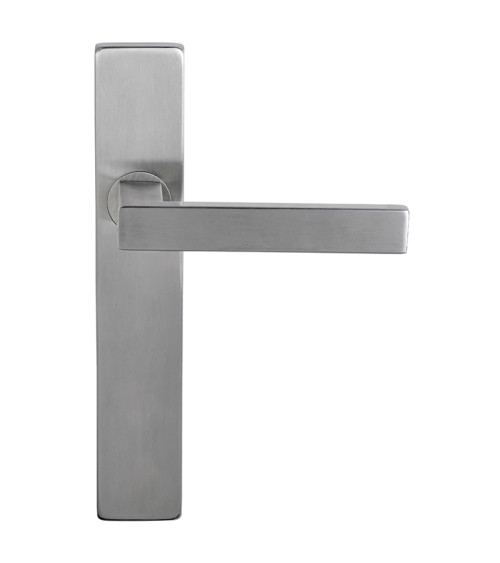 Puxador Majestea inox em placa retangular BDC