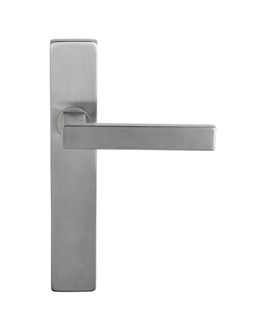 Puxador Majestea inox em placa retangular BDC