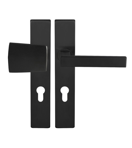 Conjunto de entrada Majestea/Thor preto em placa cilindro