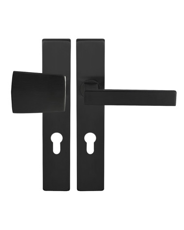 Conjunto de entrada Majestea/Thor preto em placa cilindro