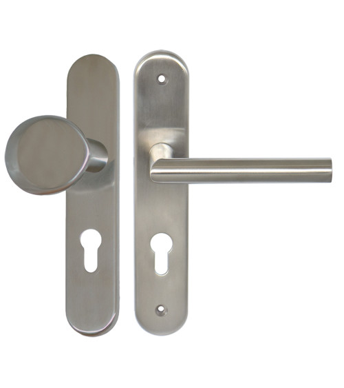 Conjunto de palier Amande/Altesse em placas maciças inox cilindro