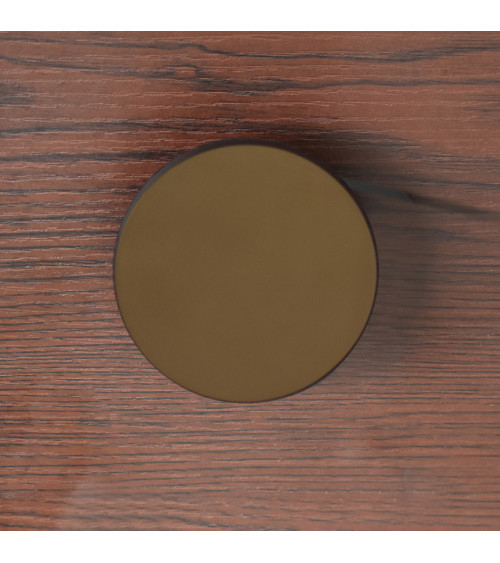 Cabide redondo alu Bronze