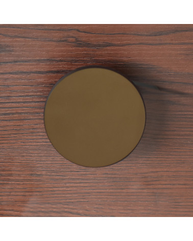 Cabide redondo alu Bronze