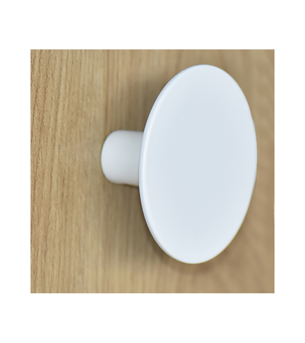 Cabide Disco fino Branco D.80