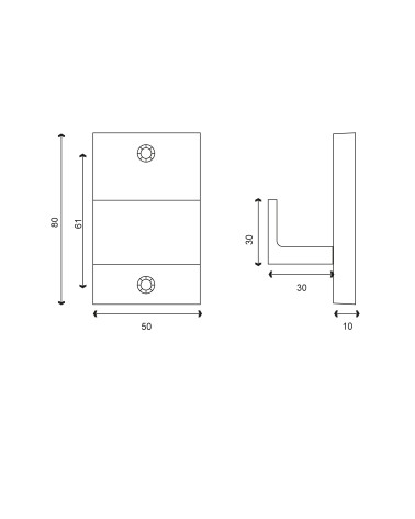 Desenho Cabide de parede Légo