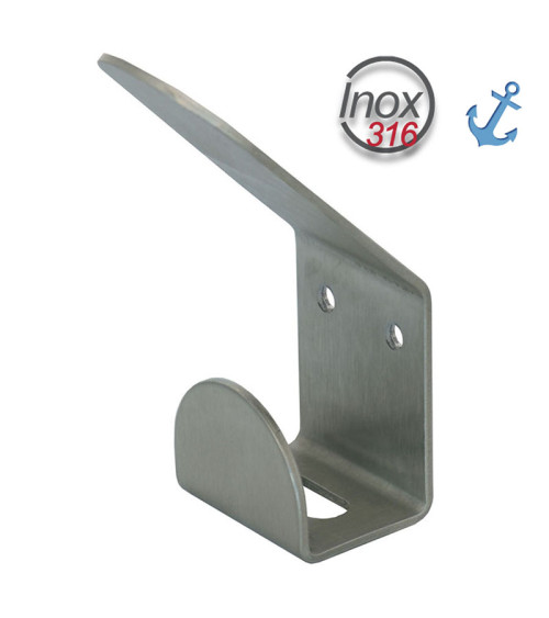 Cabide para coletividades inox 316
