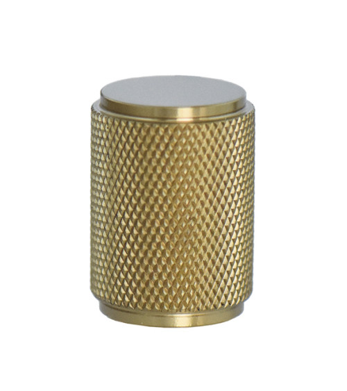 Botão de móvel Cers Dourado Acetinado