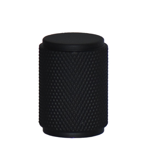 Botão de móvel Cers Preto Mate