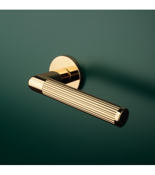 Puxador de porta dourado polido LOBELLIA porta interior design