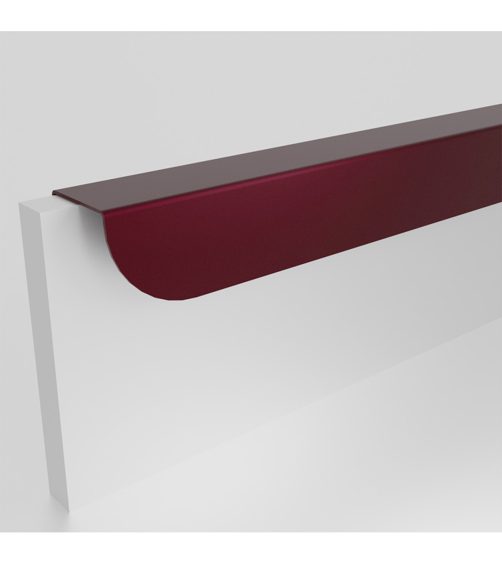 Puxador de móvel bordô ZORIA alongado design