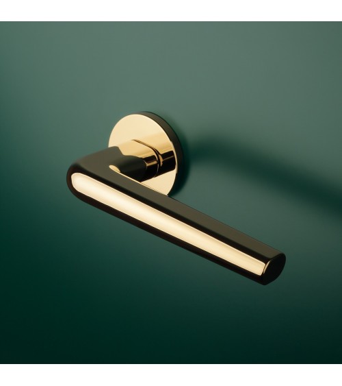 Puxador de porta dourado polido FUNKIA puxador design