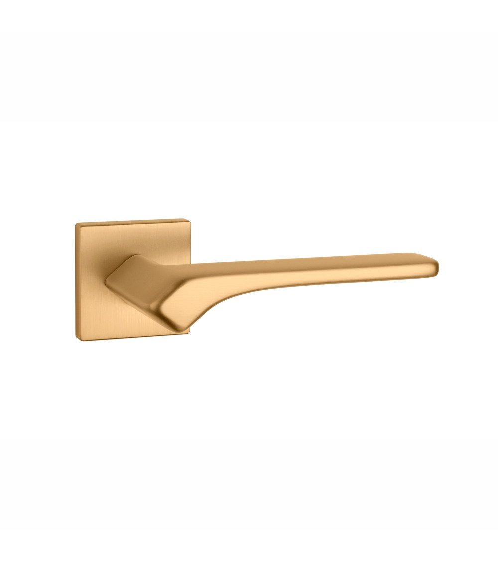 Puxador de porta dourado mate BERGERIA ferragens design