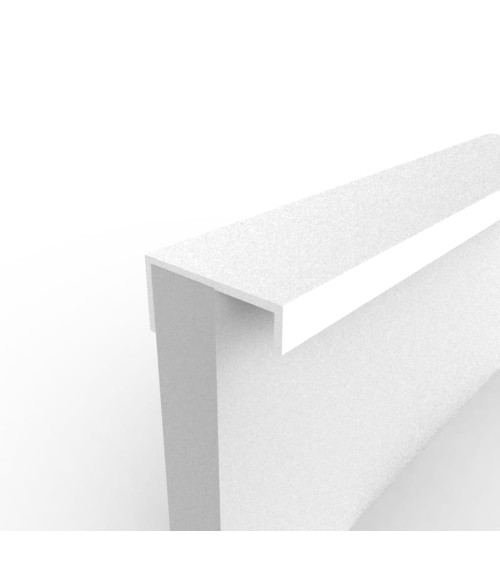 Puxador de móvel branco brilhante VERA puxador design