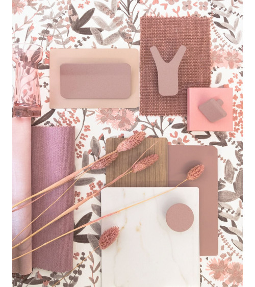 Botão de móvel rosa poudré NOX puxador design