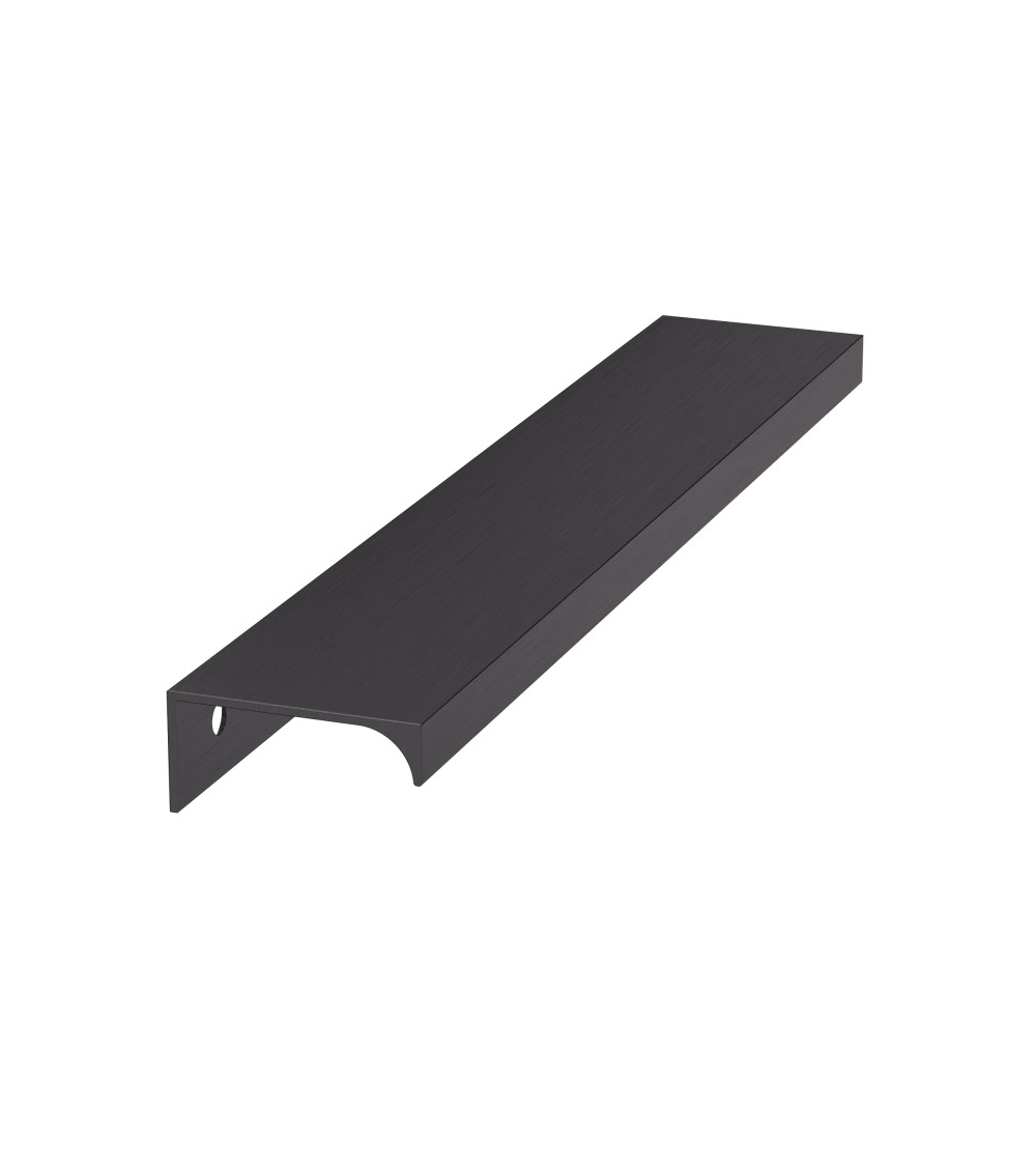 Puxador de móvel anodizado preto TERRA design