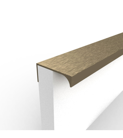 Puxador de móvel anodizado escovado TERRA design