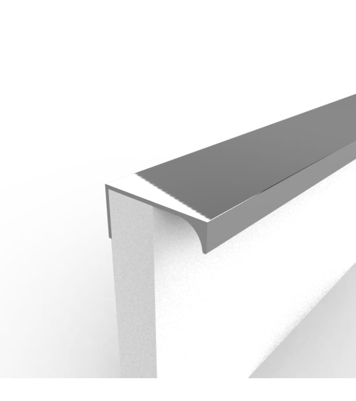 Puxador de móvel cromado brilhante TERRA design