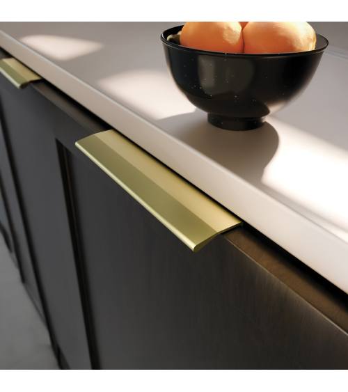 Puxador de móvel anodizado dourado COSTA puxador design