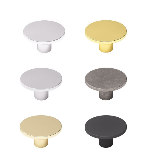 Botão de móvel prata velha ASTRO puxador design