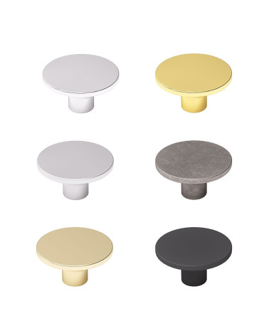 Puxador de móvel ASTRO design pousado sobre fundo branco