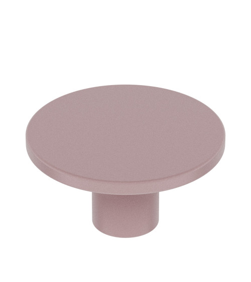 Puxador de móvel rosa empoado ASTRO design