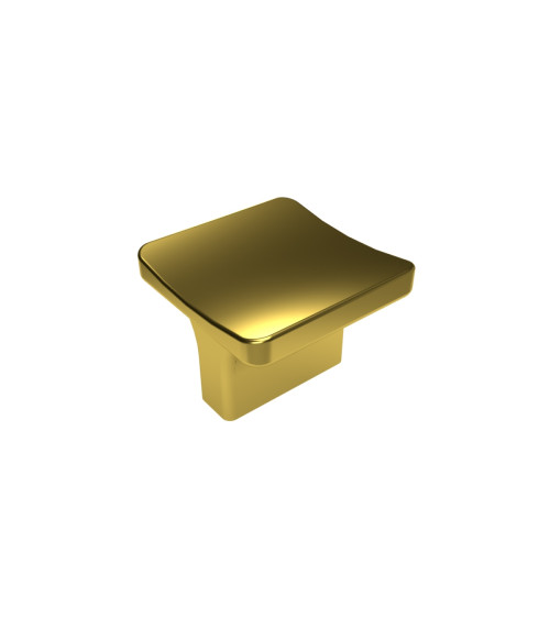 Puxador de móvel dourado polido SIENA design