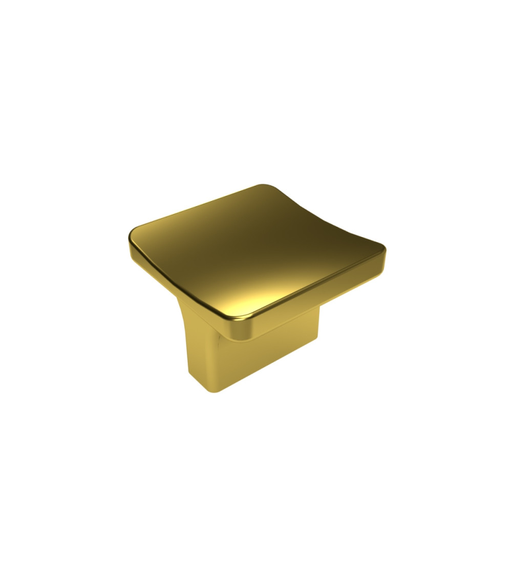 Puxador de móvel dourado polido SIENA design