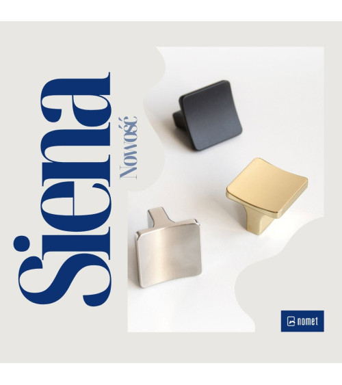 Puxador de móvel em aço inoxidável SIENA design