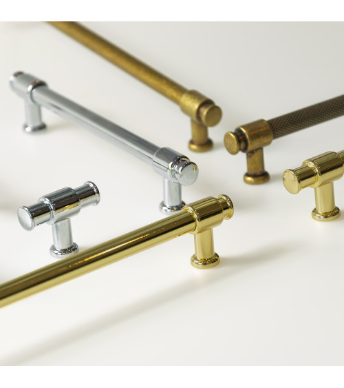Puxador de móvel GALIUM design ouro polido