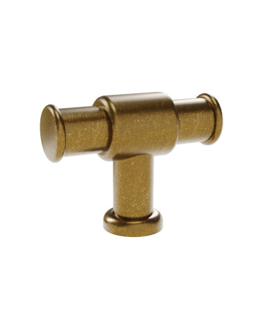 Puxador de móvel GALIUM design patine sobre latão